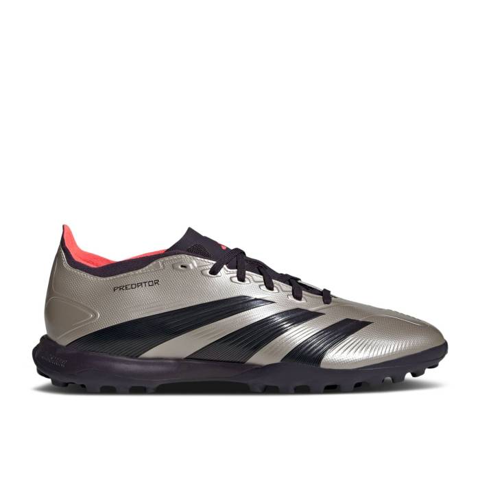 アディダス Adidas 【 Predator 24 League Tf \u0027Vivid Horizon Pack\u0027 Men Platinum Metallic/Aurora Black/Turbo 】 プレデター メンズ Platinum プラチナム 黒いこと 黒いこと ターボ
