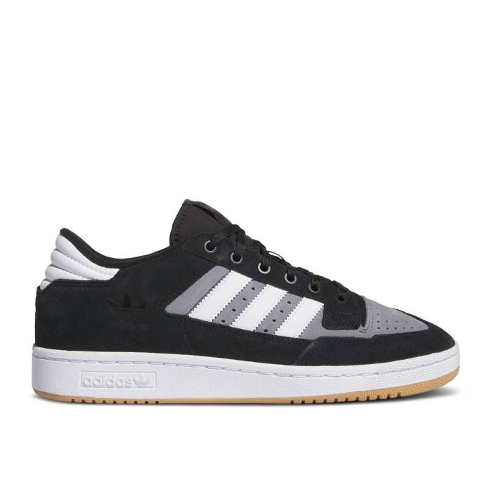 アディダス Adidas 【 Centennial 85 Low Adv \u0027Black Grey White\u0027 Men Core Black/Grey Five/Cloud White 】 薄墨色 薄墨色 メンズ 中核グループ 黒いこと 黒いこと 薄墨色 薄墨色 白いこと 白いこと