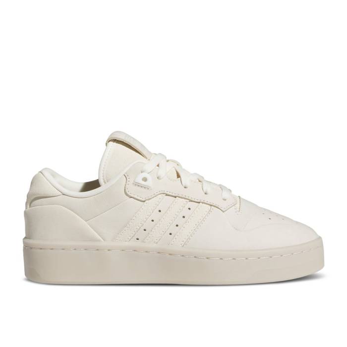 アディダス Adidas 【 Wmns Rivalry Lux Low \u0027Cream Alumina\u0027 Women Cream White/Cream White/Alumina 】 レディース 皮膚軟化剤 白いこと 白いこと