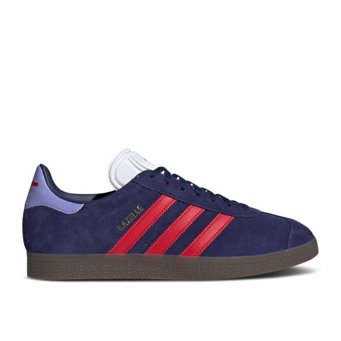 アディダス Adidas 【 Arsenal Fc X Gazelle \u0027Originals Collection\u0027 Men Night Sky/Better Scarlet/Gum 】 ガゼル メンズ ナイト爵 天の原