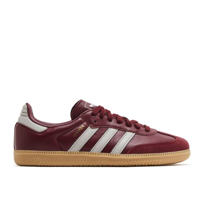 アディダス Adidas 【 Wmns Samba Og 'Burgundy Gum' Women Collegiate Burgundy/Gum/Collegiate Burgundy 】 サンバ レディース ワイン色・バーガンディー