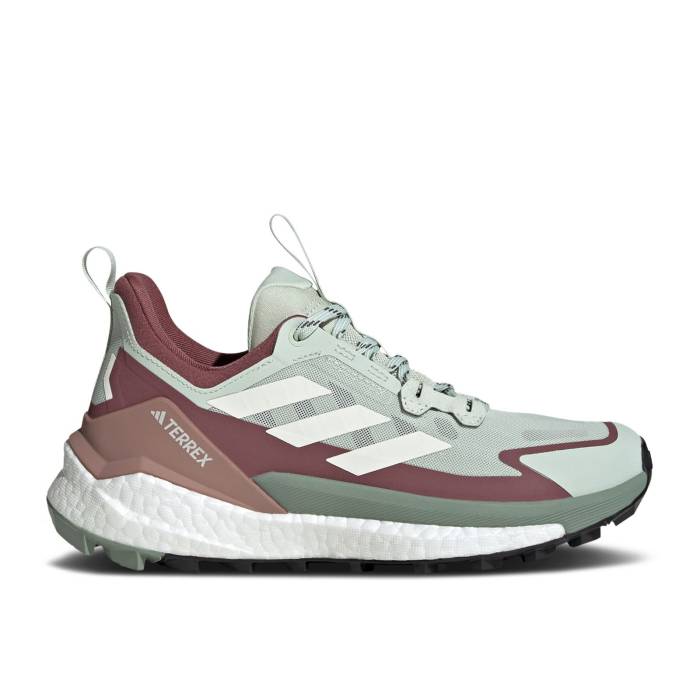 アディダス Adidas 【 Wmns Terrex Free Hiker 2.0 Low Linen Green Burgundy Women Linen Green/Off White/Burgundy 】 フリー green 緑・グリーン レディース green 緑・グリーン 白色 ホワイト ワイン色・バーガンディー