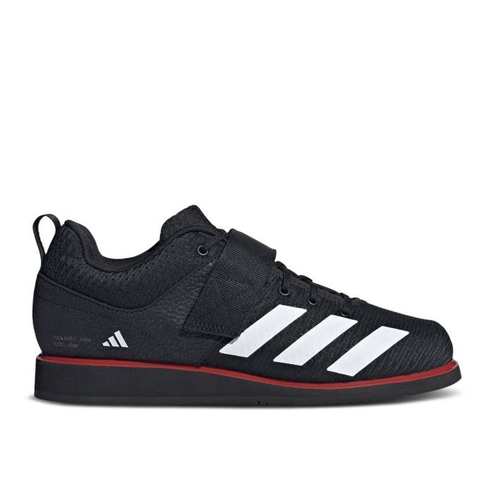 アディダス Adidas 【 Powerlift 5 \u0027Black White Pure Ruby\u0027 Men Core Black/Cloud White/Pure Ruby 】 力強さ相応う 白いこと 白いこと 純然たる メンズ 中核グループ 黒いこと 黒いこと 白いこと 白いこと 純然たる