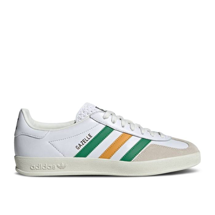 アディダス Adidas 【 Gazelle \u0027White Green Preloved Yellow\u0027 Men Cloud White/Preloved Yellow/Core Black 】 ガゼル green 緑・緑であること メンズ 白いこと 白いこと yellow 黄味がかった・黄色 中核グループ 黒いこと 黒いこと