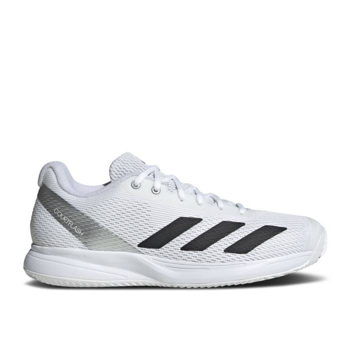 アディダス Adidas 【 Courtflash Speed 2 \u0027White Black\u0027 Men Cloud White/Cloud White/Core Black 】 Speed 素早さ メンズ 白いこと 白いこと 中核グループ 黒いこと 黒いこと