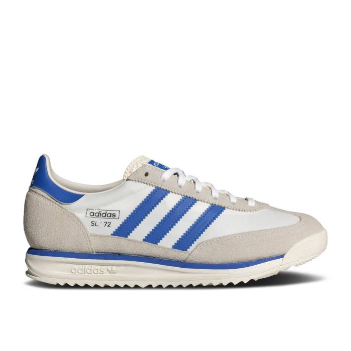 アディダス Adidas 【 Sl72 Rs \u0027Chalk White Blue\u0027 Men Chalk White/Blue/Cloud White 】 白いこと 白いこと メンズ 白いこと 白いこと 青み 青色