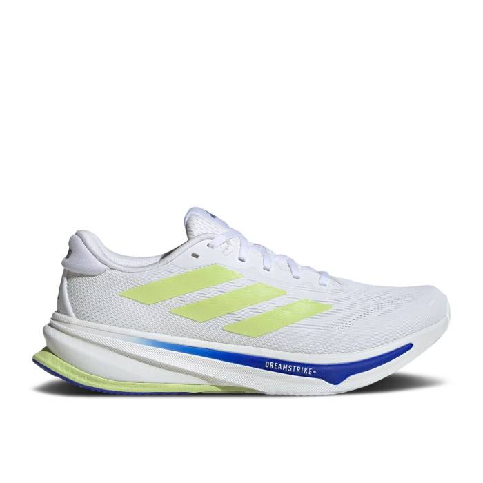 アディダス Adidas 【 Supernova Rise 2 \u0027White Blue Pulse Lime\u0027 Men Cloud White/Zero Metallic/Pulse Lime 】 スーパーノバ・ノヴァ ライズ 青み 青色 メンズ 白いこと 白いこと 皆無 菩提樹