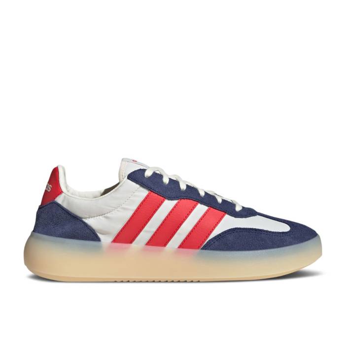 アディダス Adidas 【 Barreda Decode 'Dark Blue White Ruby ' Men Off White/Pure Ruby/Dark Blue 】 青色 ブルー 白色 ホワイト メンズ 白色 ホワイト ピュア 青色 ブルー