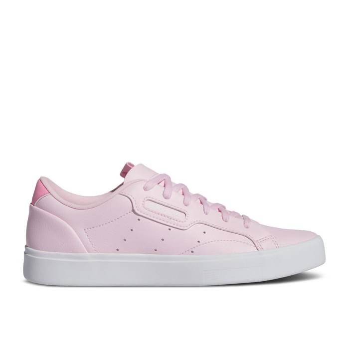 アディダス Adidas 【 Wmns Sleek 'Clear Pink' Women Footwear White/Clear Pink/Bliss Pink 】 レディース 白色 ホワイト pink ピンク