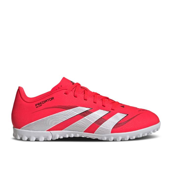 アディダス Adidas 【 Predator Club Tf \u0027Pure Victory Pack\u0027 Men Lucid Red/Cloud White/Core Black 】 プレデター 野球クラブ Victory 白星 メンズ Red 赤・赤いこと 白いこと 白いこと 中核グループ 黒いこと 黒いこと