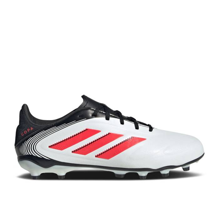 アディダス Adidas 【 Copa Pure 3 League Fg Mg K \u0027Pure Victory Pack\u0027 Youth Cloud White/Lucid Red/Core Black 】 純然たる Victory 制勝 御坊っちゃん キッズ 白いこと 白いこと Red 赤・赤いこと 中核グループ 黒いこと 黒いこと