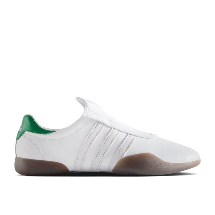 アディダス Adidas 【 Kith X Wmns Taekwondo Mei \u0027Classics Program\u0027 Women White/Green 】 レディース 白いこと 白いこと green 緑・緑であること