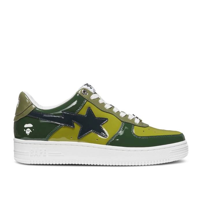 ベイプ Bape 【 Sta Low M1 Color Camo Combo - Olive Drab Men Olive Drab 】 カモ柄 olive オリーブ メンズ olive オリーブ