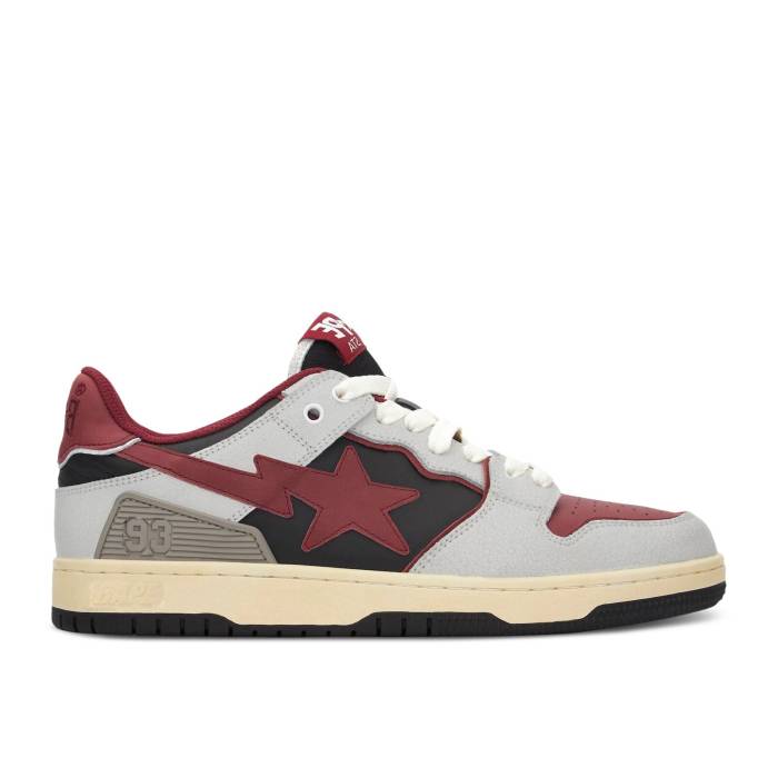 ベイプ Bape 【 Wmns Sk8 Sta #4 \u0027Red\u0027 Women Red 】 レディース Red 赤・赤いこと