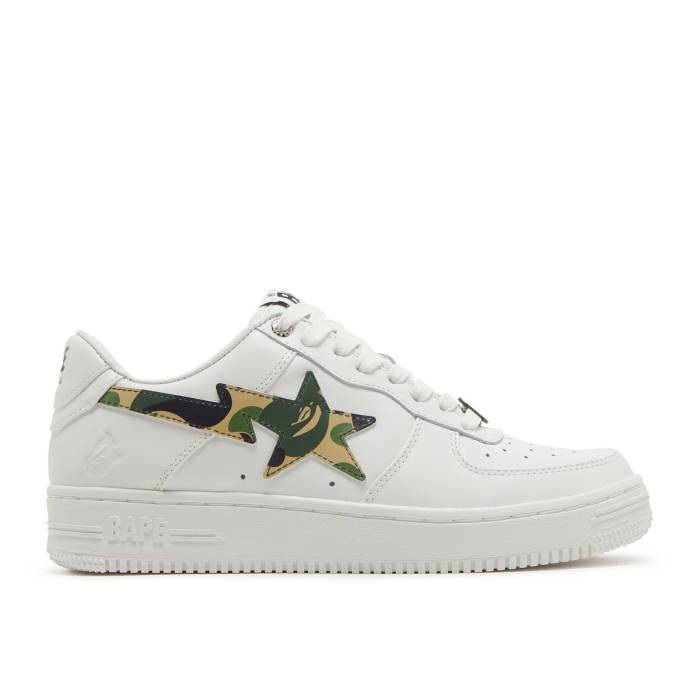 ベイプ Bape 【 Sta \u0027Abc Camo - Green\u0027 2022 Men White/Green 】 家鴨柄 メンズ 白いこと 白いこと green 緑・緑であること