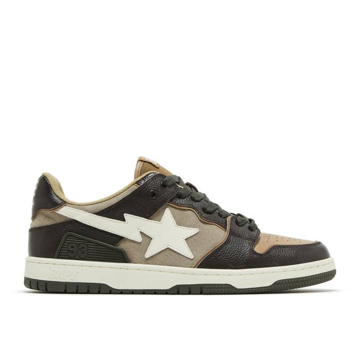 ベイプ Bape 【 Sk8 Sta #13 \u0027Beige\u0027 Men Beige 】 メンズ ベージュ