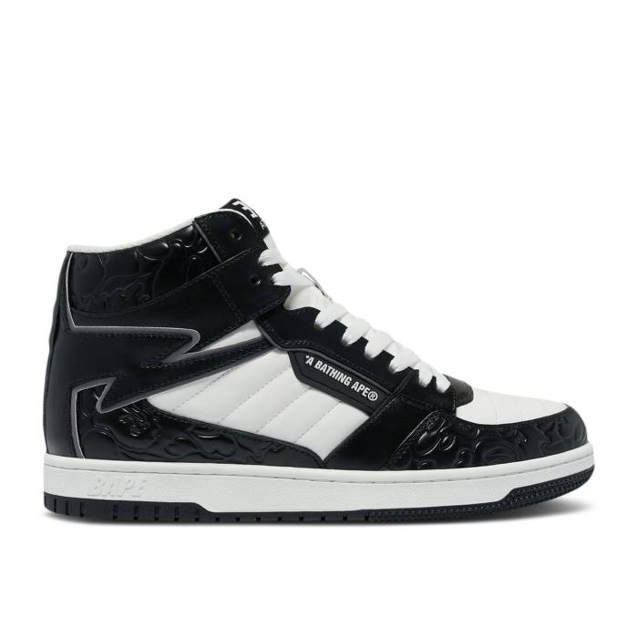 ベイプ Bape 【 Sta 88 Mid #1 Black Men Black 】 ミッド メンズ 黒色 ブラック