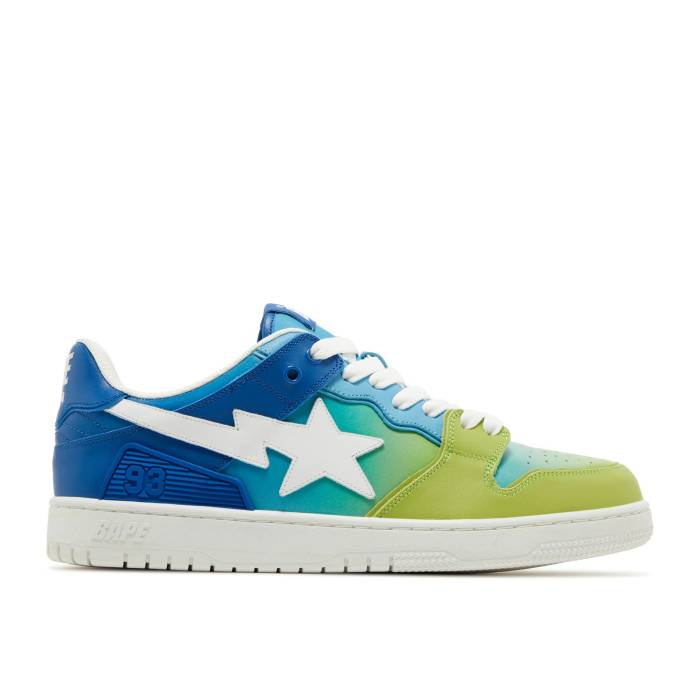 ベイプ Bape 【 Sk8 Sta #1 M1 'Blue Gradient' Men 】 メンズ|スニケス