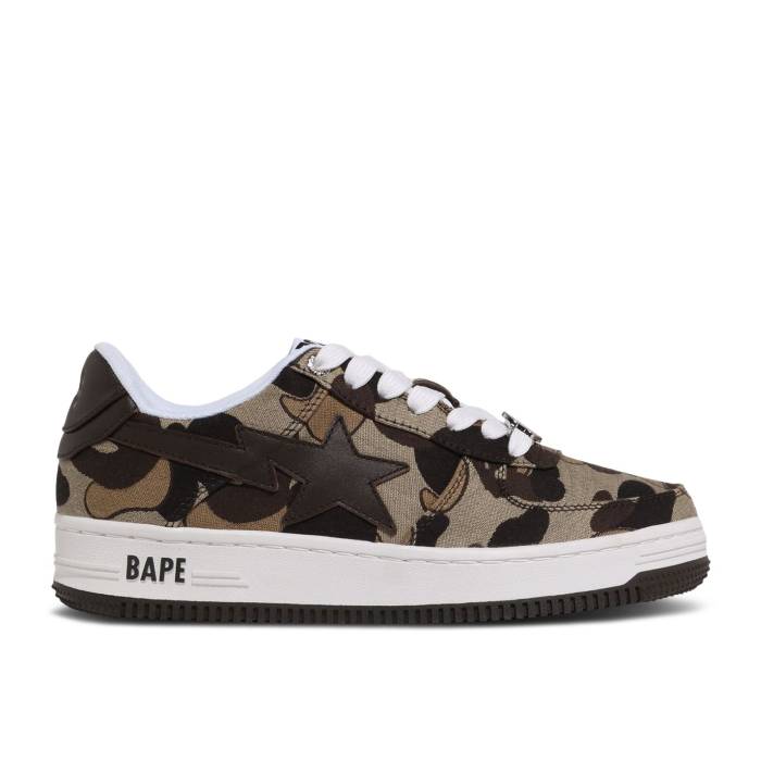 ベイプ Bape 【 Wmns Sta 'Cookie Camo 2 - Brown' Women Brown 】 カモ柄 レディース 茶色 ブラウン｜スニケス