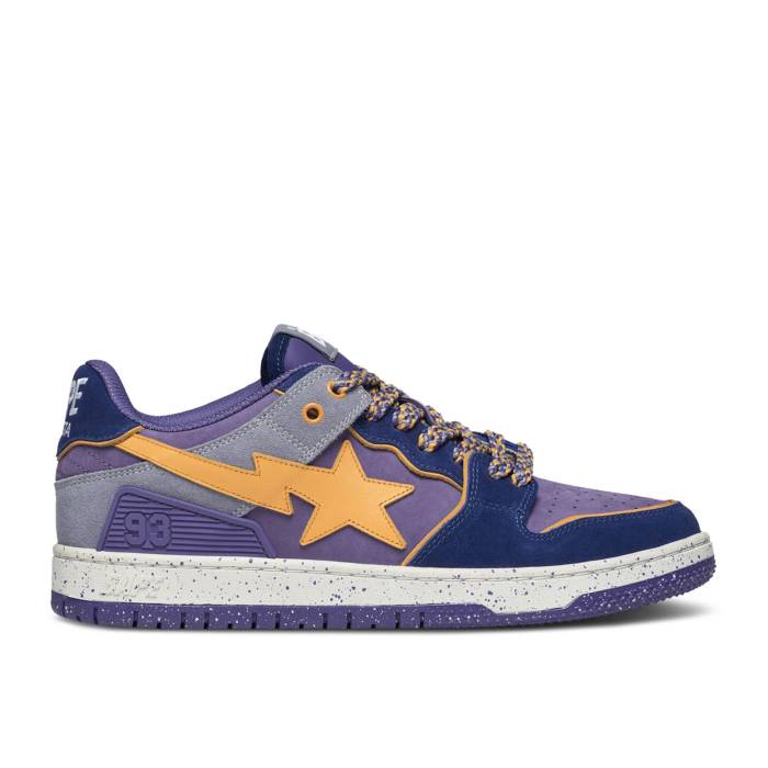 ベイプ Bape 【 Sk8 Sta #4 M2 \u0027Purple\u0027 Men Purple 】 メンズ Purple 紫・パープル