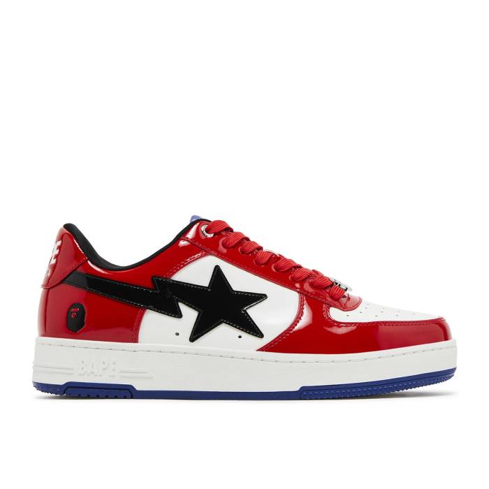 ベイプ Bape 【 Sta #1 M2 \u0027Red Black\u0027 Men Red 】 メンズ Red 赤・赤いこと メンズ靴-靴
