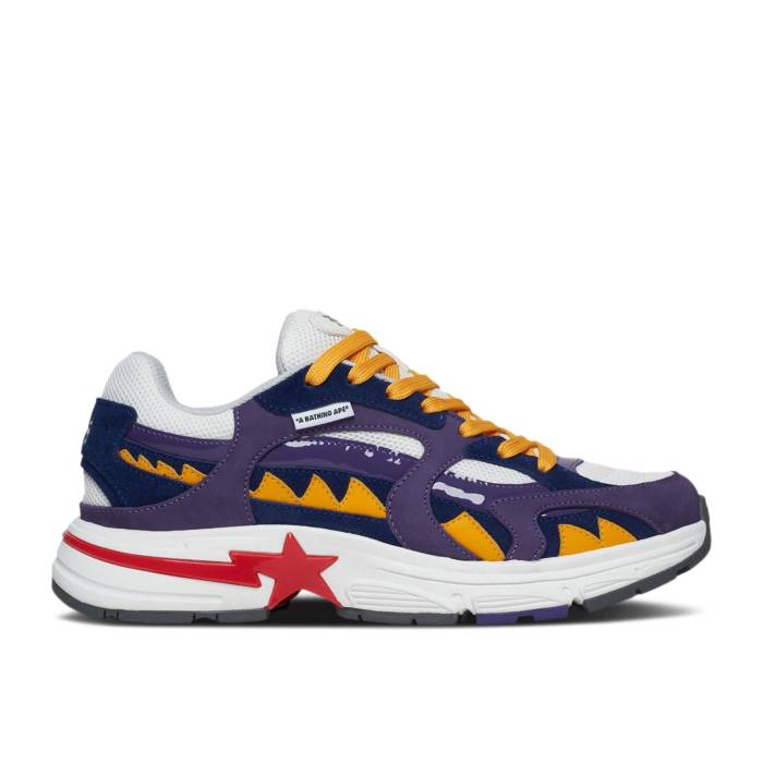 ベイプ Bape 【 Shark Sta M1 'Country Pack - United States' Men Purple 】 シャーク ユナイテッド メンズ Purple 紫・パープル|スニケス