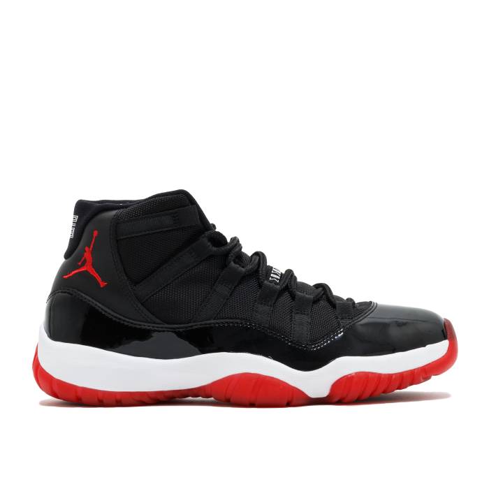 ナイキ エアジョーダン Air Jordan 【 Jordan 11 Retro Bred 2012 Men Black/Varsity Red-White 】 レトロ メンズ 黒色 ブラック