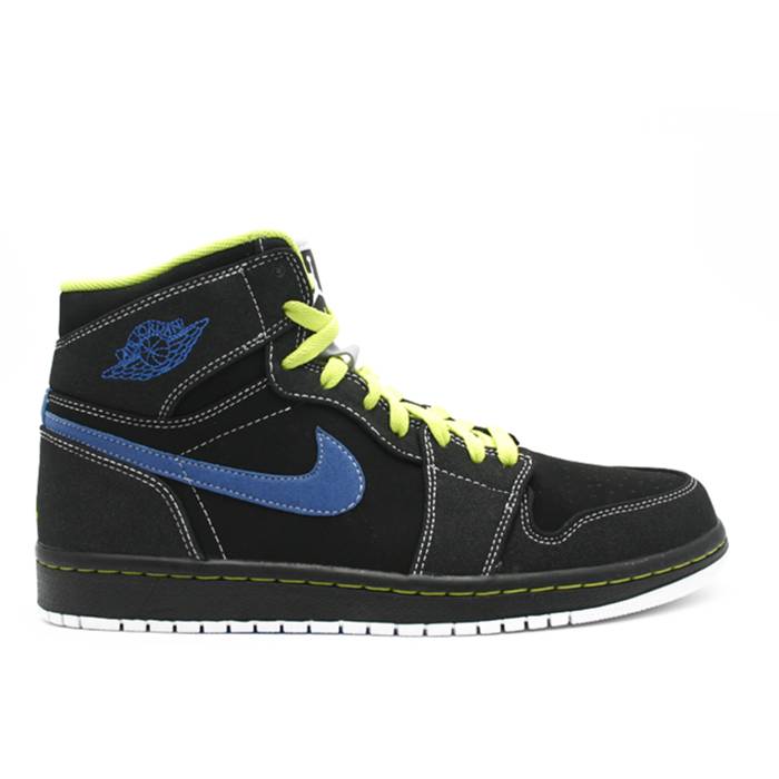 ナイキ エアジョーダン Air Jordan 【 Jordan 1 Retro High \u0027Black Cyber\u0027 Men Black/Cyber-Black-Bl Sapphire 】 レトロ 御機嫌 メンズ 黒いこと 黒いこと