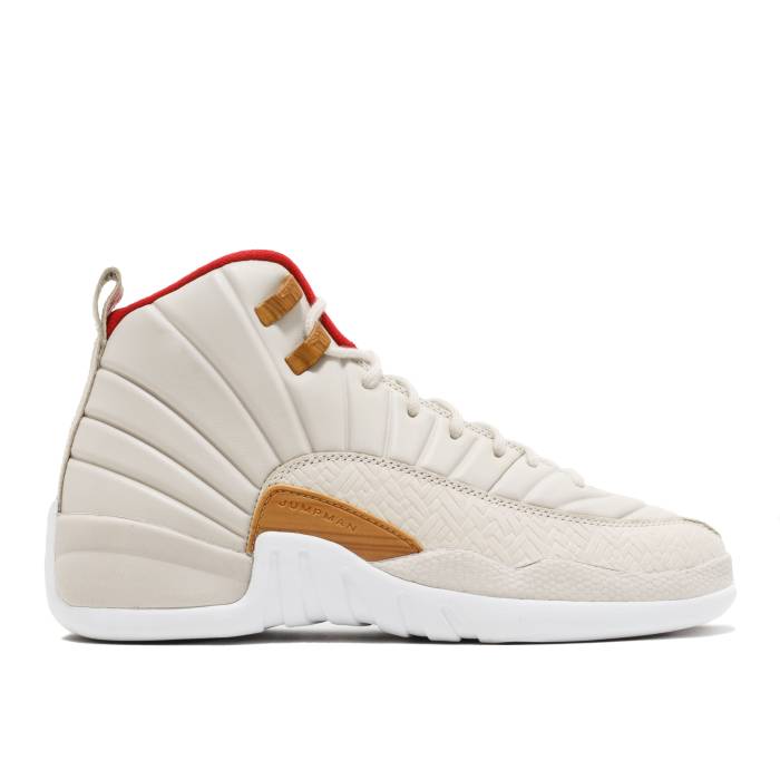 ナイキ エアジョーダン Air Jordan 【 Jordan 12 Retro Gg 'Chinese New Year' Youth Tan/Red/White 】 レトロ ジュニア キッズ Red 赤・レッド 白色 ホワイト|スニケス