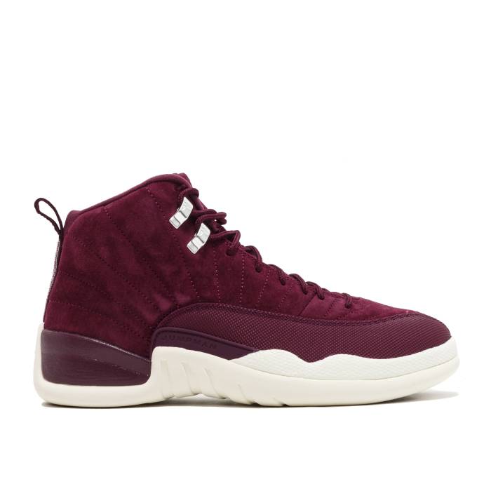 ナイキ エアジョーダン Air Jordan 【 Jordan 12 Retro 'Bordeaux' Men Bordeaux/Metallic Silver-White 】 レトロ メンズ|スニケス