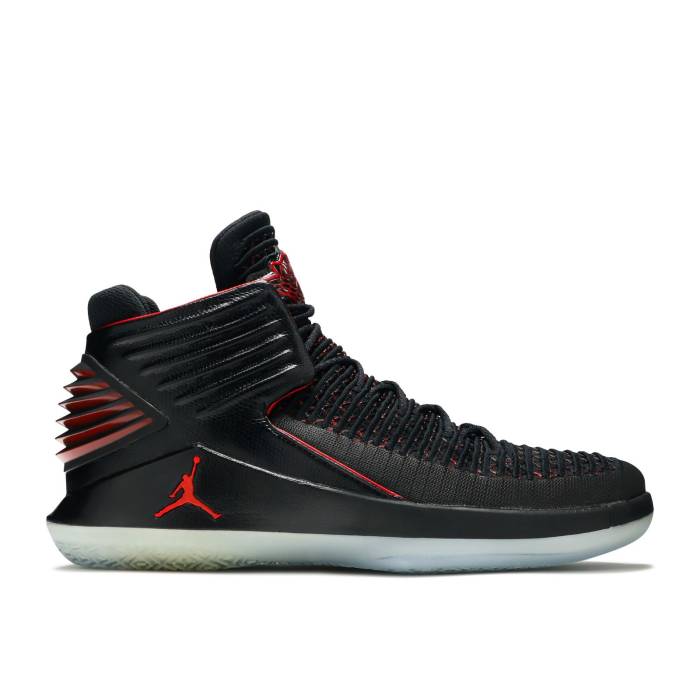 ナイキ　エアジョーダン Air Jordan 【 Jordan 32 'Banned' Men Black/University Red 】 メンズ 黒色 ブラック Red 赤・レッド｜スニケス