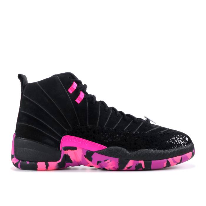 ナイキ エアジョーダン Air Jordan 【 Jordan 12 Retro \u0027Doernbecher\u0027 Men Black/Hyper Violet-Pink Blast 】 レトロ メンズ 黒いこと 黒いこと ブラジャー同盟罷工