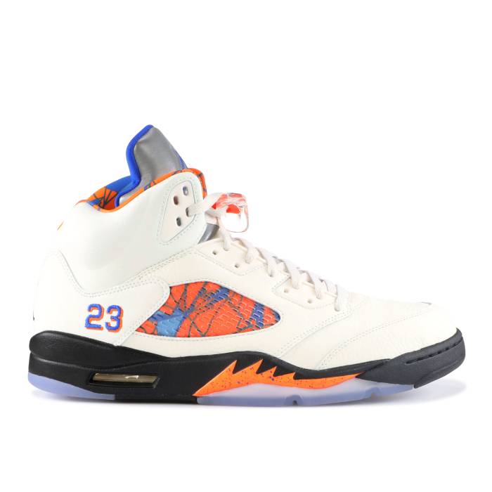 ナイキ エアジョーダン Air Jordan 【 Jordan 5 Retro \u0027International Flight\u0027 Men Sail/Orange Peel-Black-Hyper Royal 】 レトロ メンズ orange 橙・オレンジ色