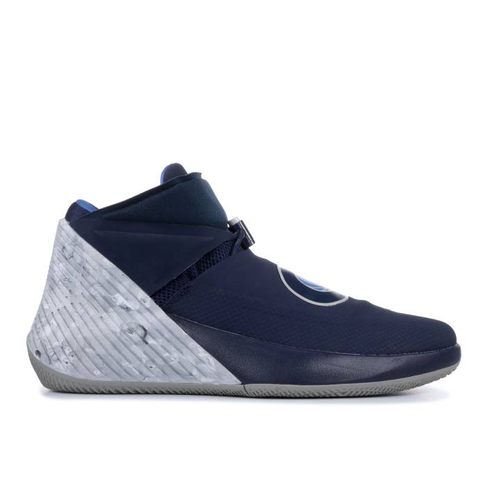 ナイキ　エアジョーダン Air Jordan 【 Jordan Why Not Zer0.1 'Georgetown' Men College Navy/College Navy-Pewter Grey 】 メンズ カレッジ 紺色 ネイビー 灰色 グレー