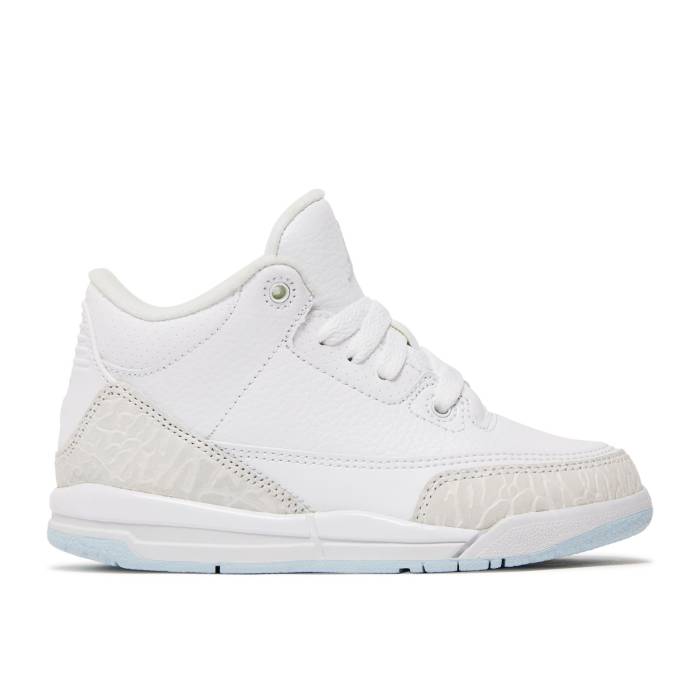 ナイキ エアジョーダン Air Jordan 【 Jordan 3 Retro Ps 'Triple White' Youth White/White-White 】 レトロ ジュニア キッズ 白色 ホワイト|スニケス