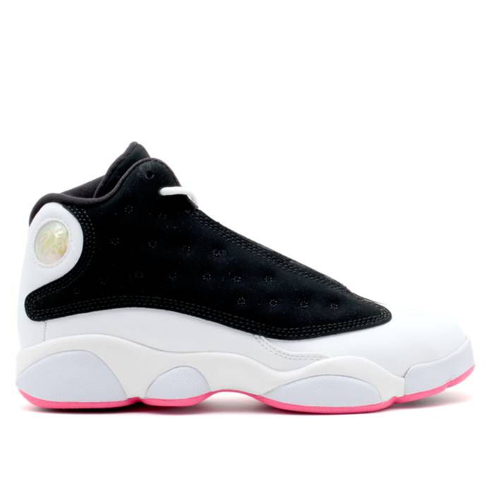 ナイキ エアジョーダン Air Jordan 【 Jordan 13 Retro Gp \u0027Hyper Pink\u0027 Youth Black/Hyper Pink/White 】 13 サー青少年 レトロ 御坊っちゃん キッズ 黒いこと 黒いこと pink サクラ色 白いこと 白いこと スニーカー-靴-キッズ・ベビー・マタニティ