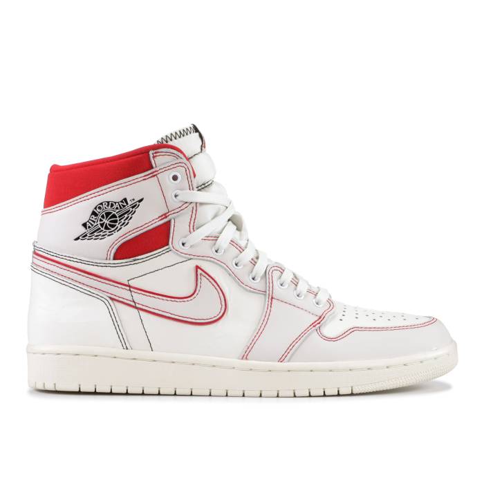 ナイキ エアジョーダン Air Jordan 【 Jordan 1 Retro High Og \u0027Phantom\u0027 Men Sail/Black-Phantom-University Red 】 レトロ ご機嫌 メンズ Red 赤・赤いこと