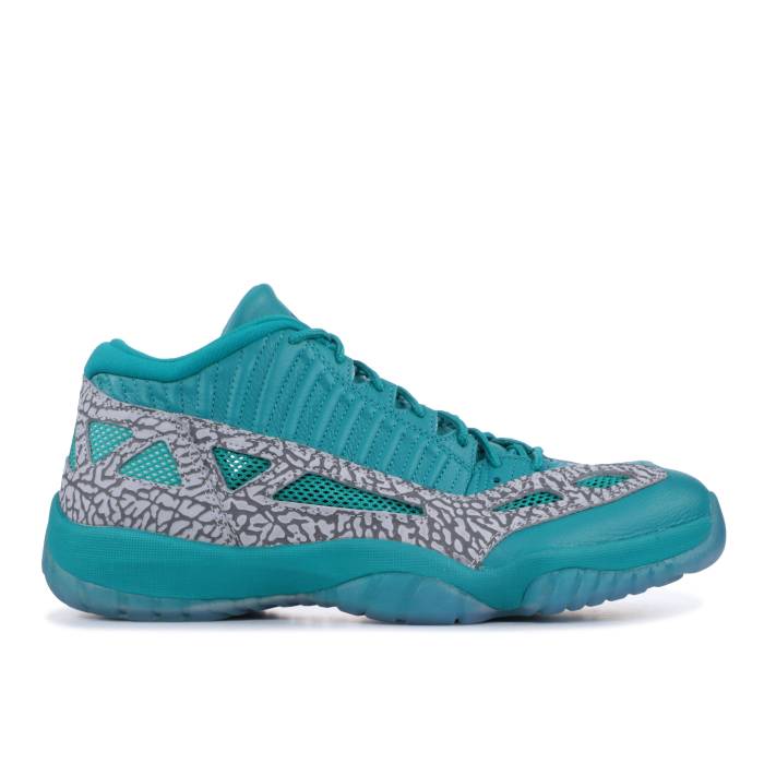 ナイキ エアジョーダン Air Jordan 【 Jordan 11 Retro Low Ie 'Rio Teal' Men Rio Teal/Rio Teal-Cement Grey 】 レトロ メンズ リオ 灰色 グレー|スニケス