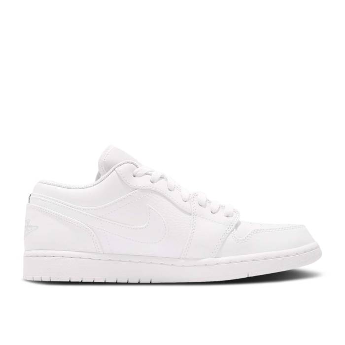 ナイキ　エアジョーダン Air Jordan 【 Jordan 1 Retro Low 'Pure Platinum' Men White/Pure Platinum-White 】 レトロ メンズ 白色 ホワイト ピュア