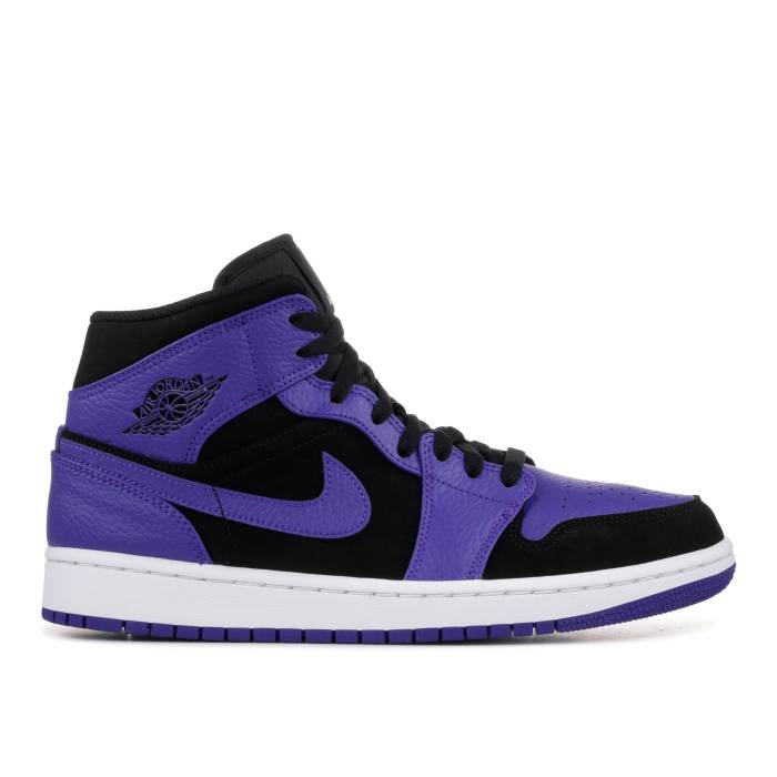 ナイキ エアジョーダン Air Jordan 【 Jordan 1 Mid \u0027Dark Concord\u0027 Men Black/Dark Concord-White 】 ミッド メンズ 黒いこと 黒いこと