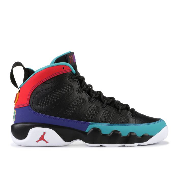 ナイキ エアジョーダン Air Jordan 【 Jordan 9 Retro Gs 'Dream It, Do It' Youth Black/Dark Concord-University Red 】 レトロ ジュニア キッズ 黒色 ブラック Red 赤・レッド|スニケス