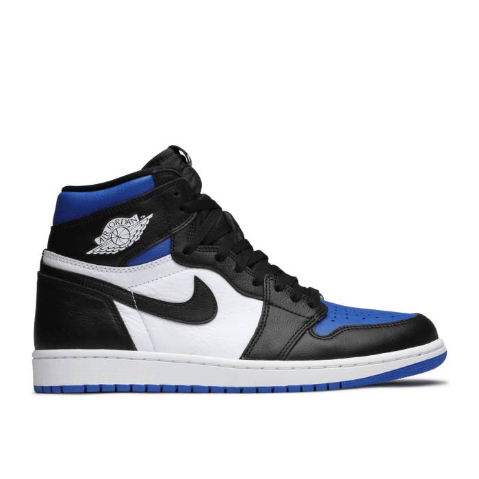 ナイキ エアジョーダン Air Jordan 【 Jordan 1 Retro High Og \u0027Royal Toe\u0027 Men Black/White-Game Royal-Black 】 レトロ ご機嫌 メンズ 黒いこと 黒いこと