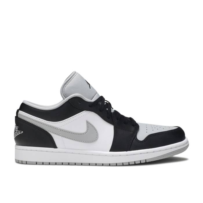 ナイキ エアジョーダン Air Jordan 【 Jordan 1 Low \u0027Smoke Grey\u0027 Men Black/Black/Light Smoke Grey/White 】 メンズ 黒いこと 黒いこと 薄墨色 薄墨色 白いこと 白いこと