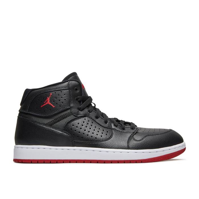 ナイキ エアジョーダン Air Jordan 【 Jordan Access 'Black Gym Red' Men Black/Gym Red/White 】 メンズ 黒色 ブラック Red 赤・レッド 白色 ホワイト|スニケス
