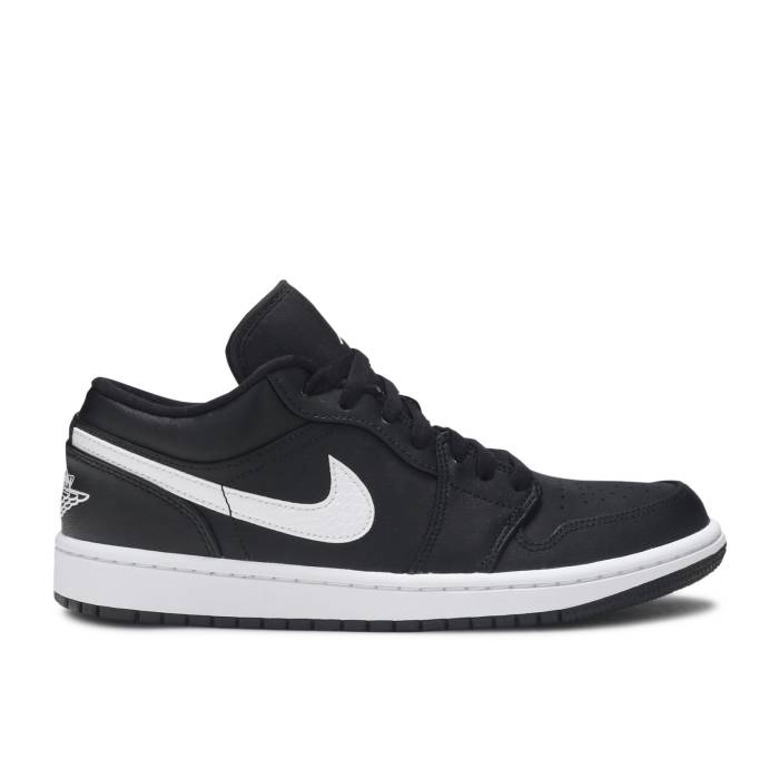 ナイキ エアジョーダン Air Jordan 【 Wmns Jordan 1 Low \u0027Black\u0027 Women Black/White 】 レディース 黒いこと 黒いこと 白いこと 白いこと
