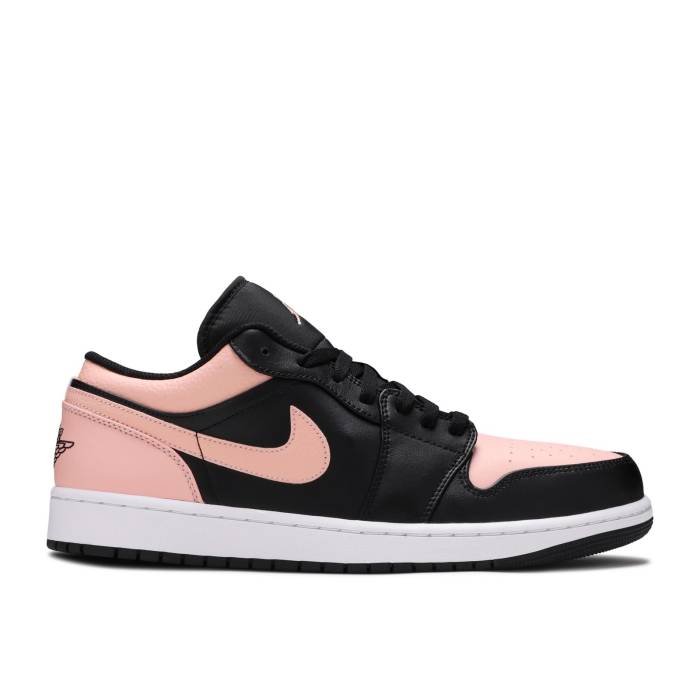 ナイキ エアジョーダン Air Jordan 【 Jordan 1 Low Crimson Tint Men Black/Crimson Tint/Hyper Pink/White 】 メンズ 黒色 ブラック クリムゾン pink ピンク 白色 ホワイト