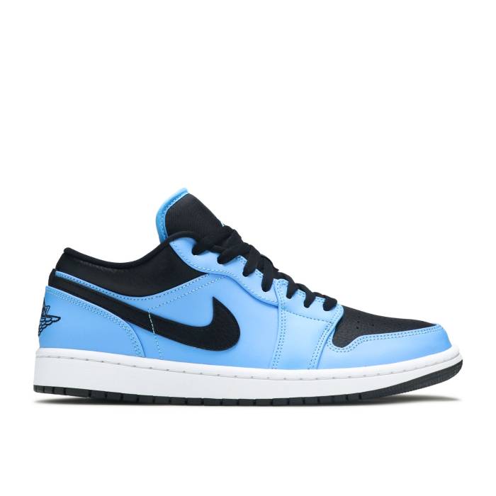 ナイキ エアジョーダン Air Jordan 【 Jordan 1 Low \u0027University Blue Black\u0027 Men University Blue/Black/White 】 青碧 青碧 メンズ 青碧 青碧 黒いこと 黒いこと 白いこと 白いこと