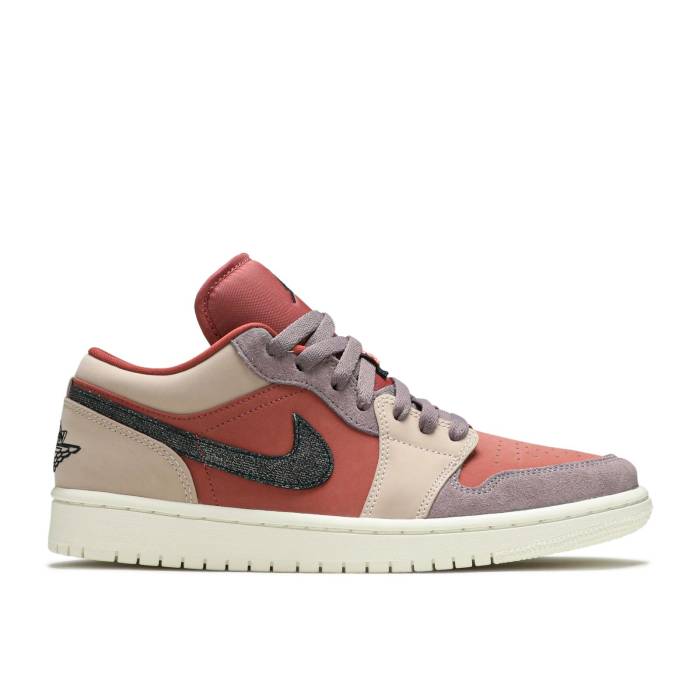 ナイキ エアジョーダン Air Jordan 【 Wmns Jordan 1 Low \u0027Canyon Rust\u0027 Women Canyon Rust/Black/Purple Smoke 】 レディース 黒いこと 黒いこと Purple 紫・パープル