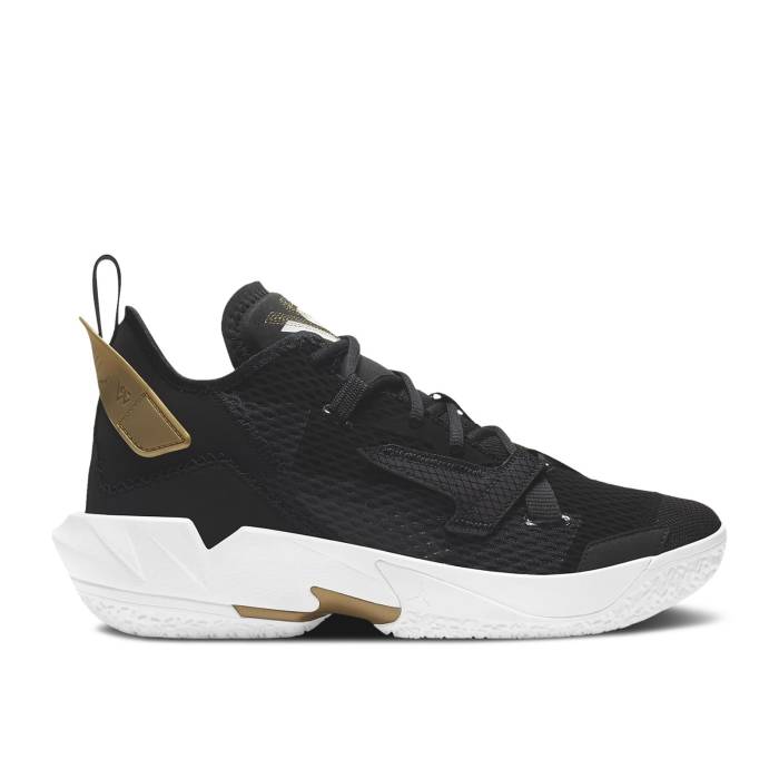 ナイキ エアジョーダン Air Jordan 【 Jordan Why Not Zer0.4 ガウス \u0027Family\u0027 Youth Black/White/Metallic Gold 】 御坊っちゃん キッズ 黒いこと 黒いこと 白いこと 白いこと ゴールド キッズ・ベビー・マタニティ-キッズファッション