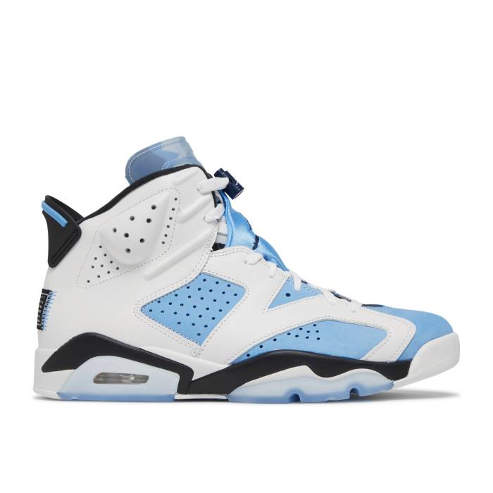 ナイキ エアジョーダン Air Jordan 【 Jordan 6 Retro Unc Home Men University Blue/White/College Navy/Black 】 レトロ メンズ 青色 ブルー 白色 ホワイト カレッジ 紺色 ネイビー 黒色 ブラック